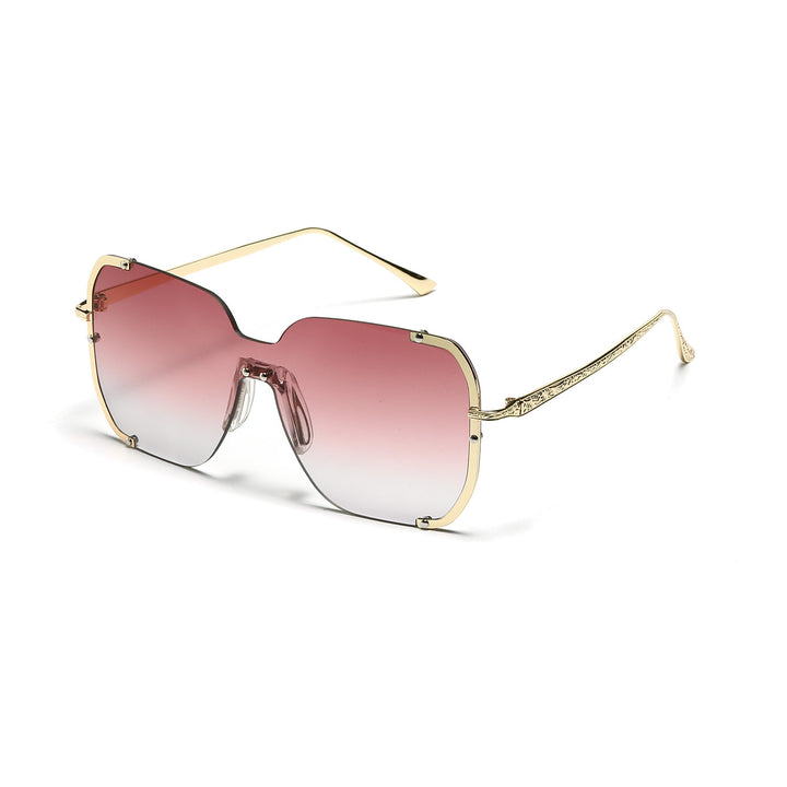 Women large stylish sun protection glasses Stornfield