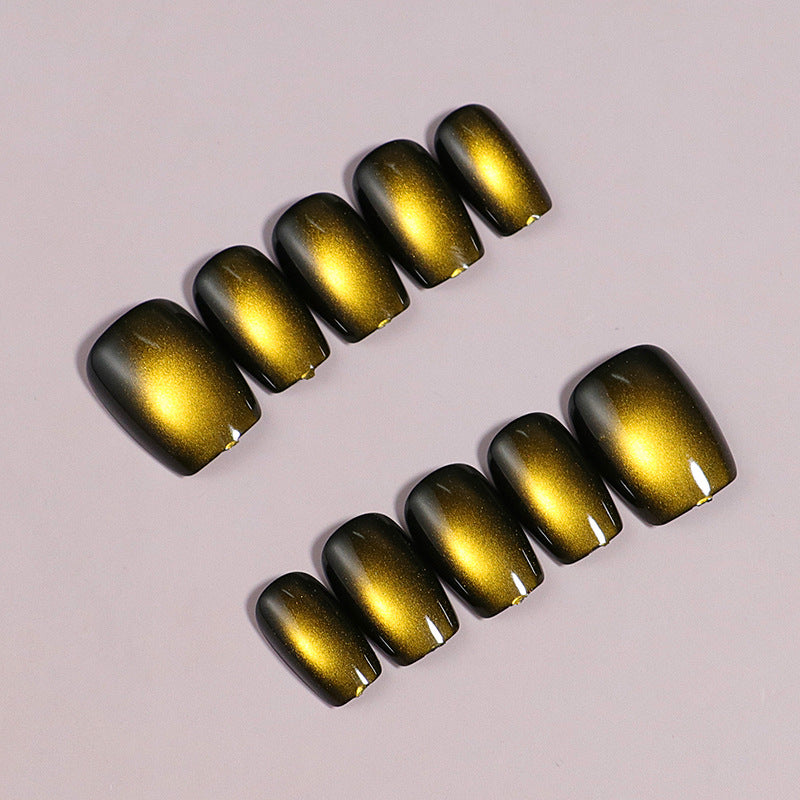 Glossy Metallic Press-On Nail Tips Stornfield