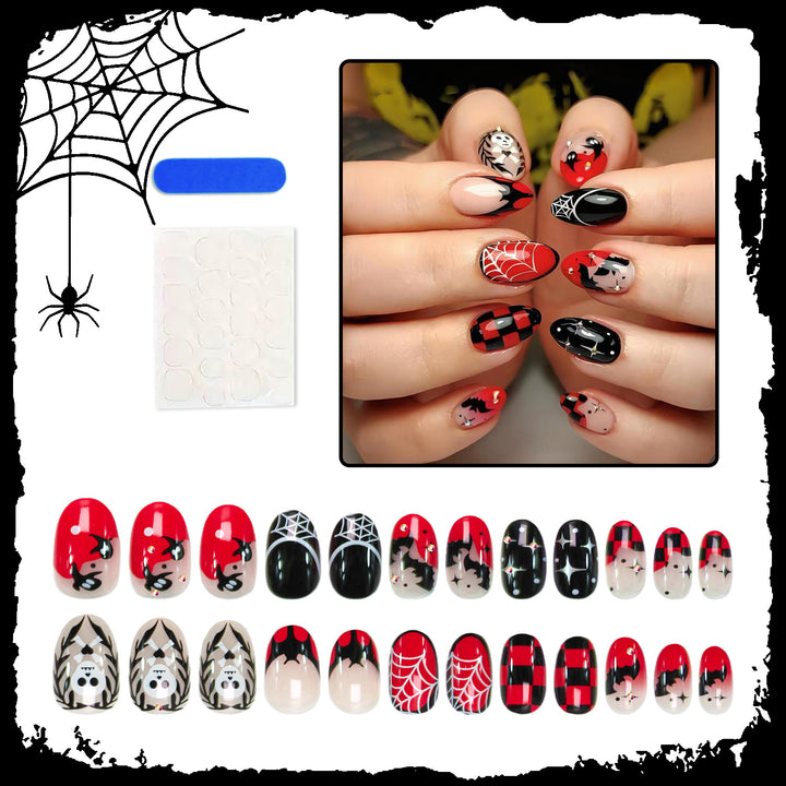 Halloween Artificial Nail Set for Creative Nail Design Stornfield