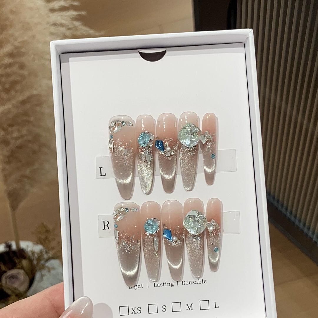 Decorative Press-On Nails Stornfield
