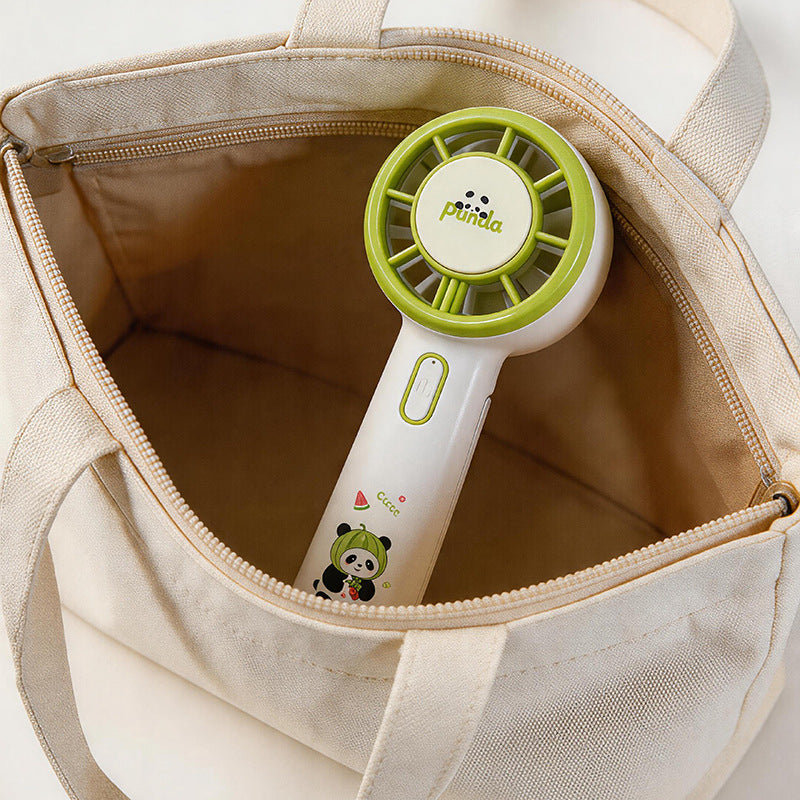 Portable hand fan with LED lighting and animal design Stornfield