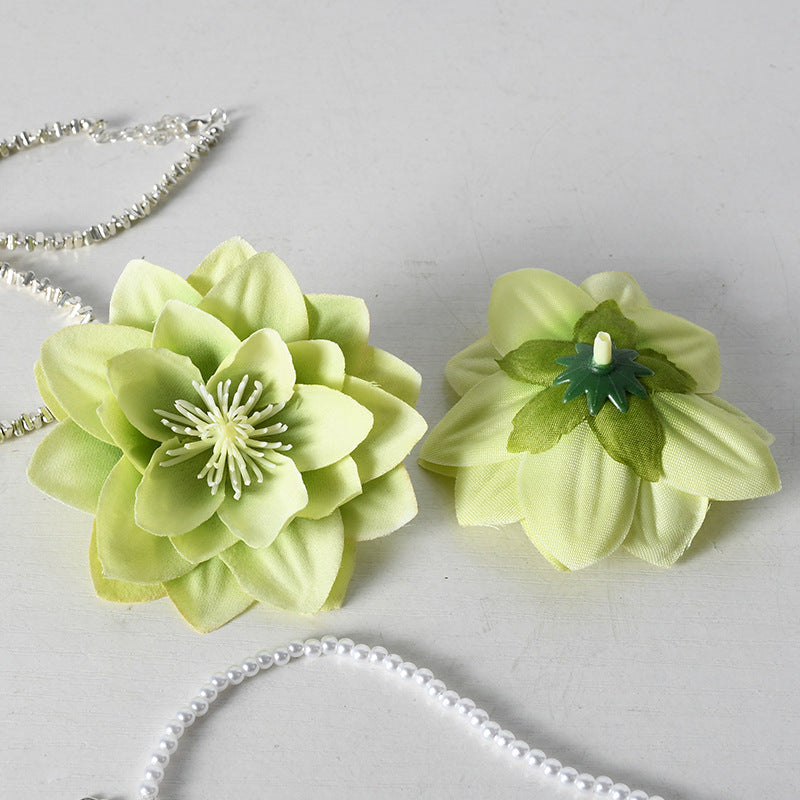 Elegant Silk Floral Hair Accessories