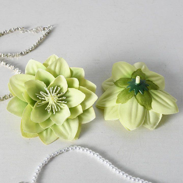 Elegant Silk Floral Hair Accessories