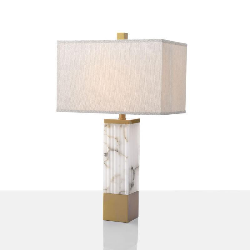 Elegant Marble Accent Table Lamp