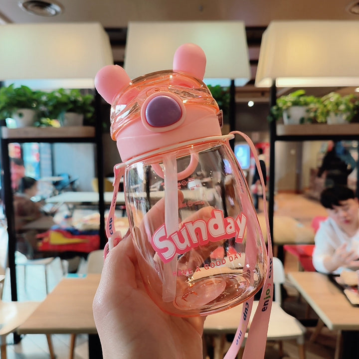 Women's Playful Water Bottle with Animal Ears Stornfield