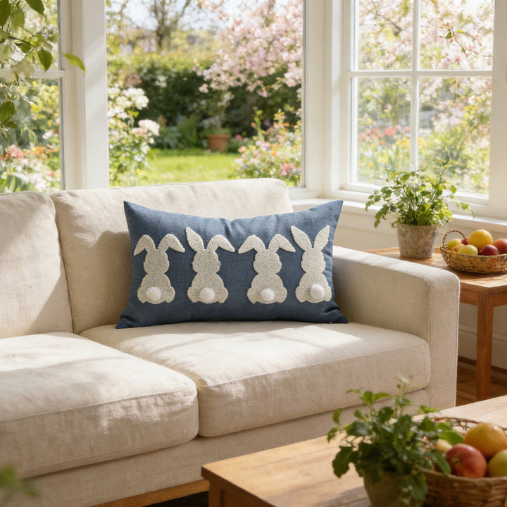 Women's pillowcase with cute bunny motif Stornfield
