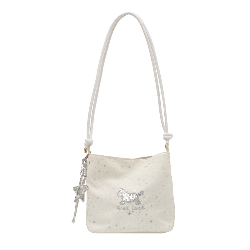 WoCasual Star-Print Crossbody Bag Stornfield