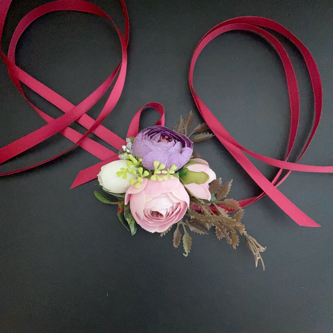 Modern Floral Corsage