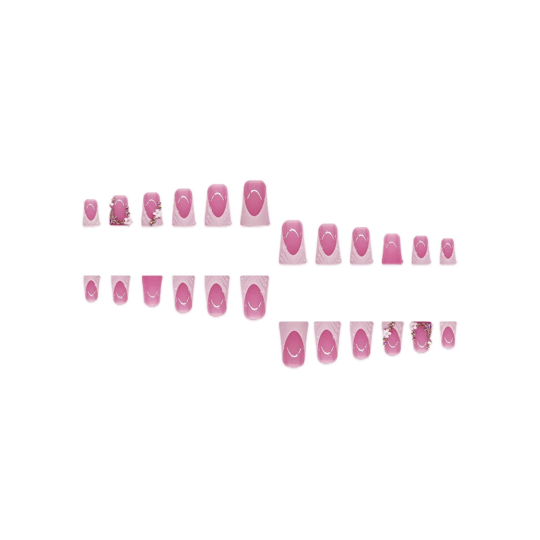Glamorous 3D Floral Nail Art Enhancements Stornfield
