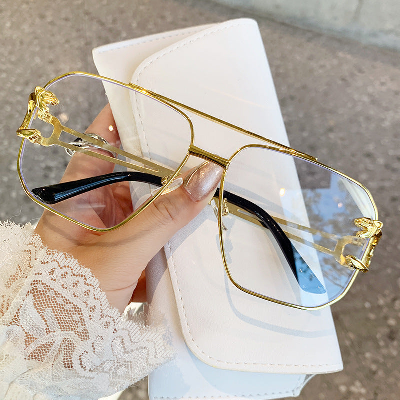 Ladies square sunglasses with luxurious metal frame Stornfield