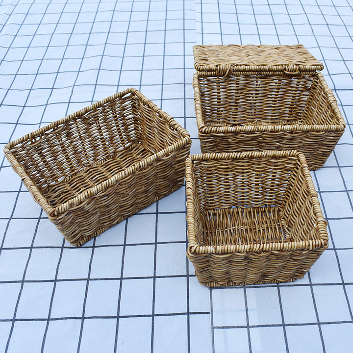 Natural Woven Storage Basket Stornfield
