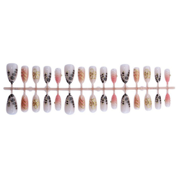 Elegant Press-On Nail Art Set Stornfield