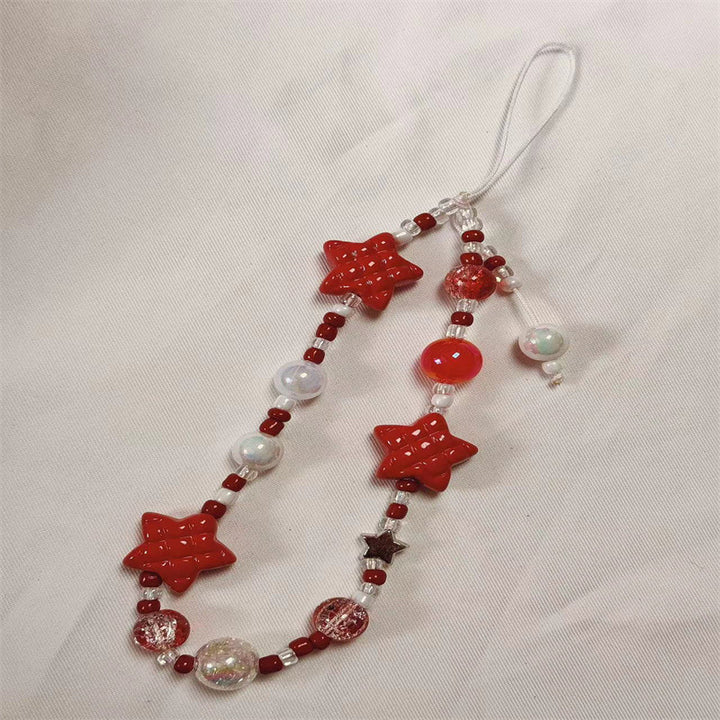 Decorative Star Beaded Charm Lanyard Stornfield