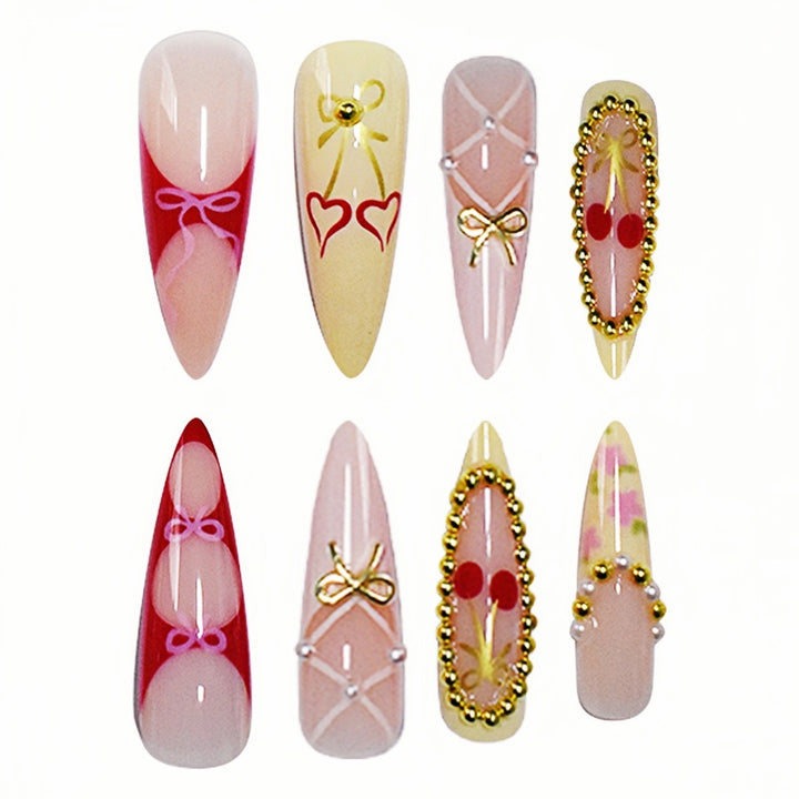 Luxury 3D Decorative Press-On Nails Stornfield