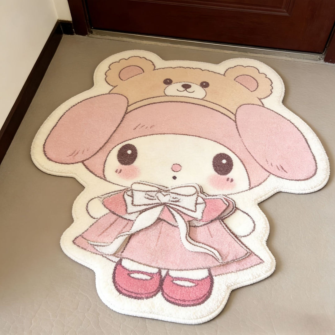 Decorative Cartoon Character Bath Mat for Bathroom