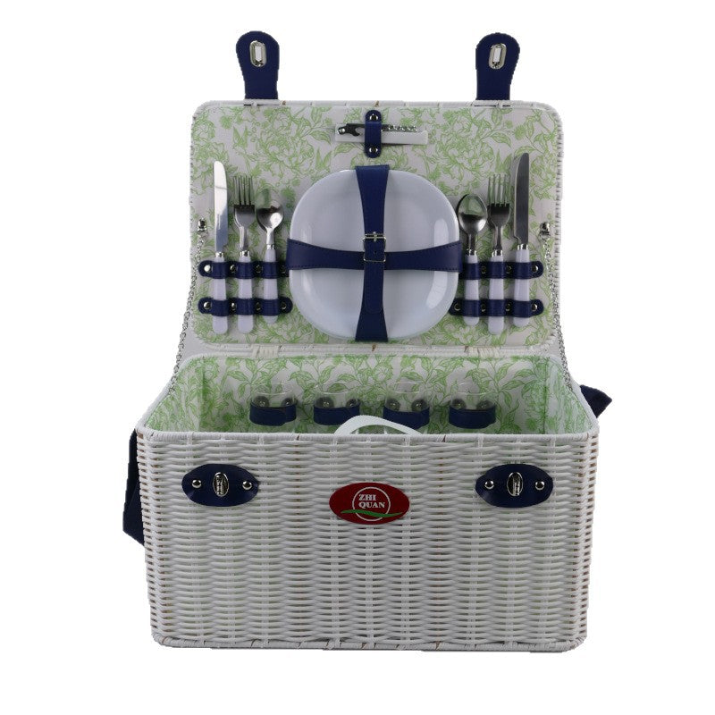 Women’s picnic basket with integrated dish set Stornfield