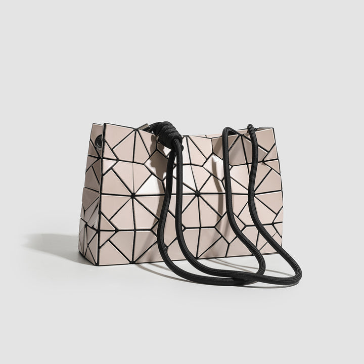 Stylish Geometric Design Handbag