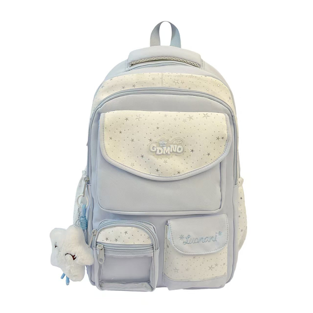 Star Patterned School Backpack Stornfield