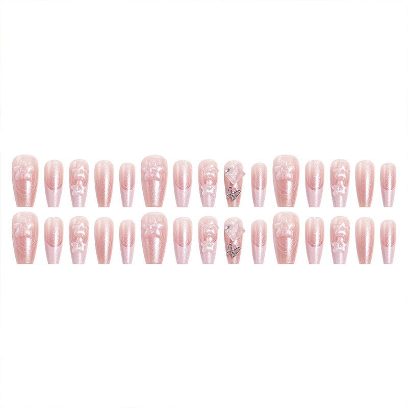 Nail art set with elegant glitter accents Stornfield