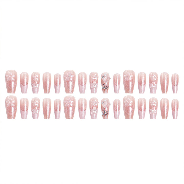 Nail art set with elegant glitter accents Stornfield