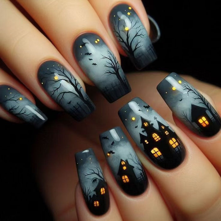 Creative Halloween Designed Nail Art Stornfield