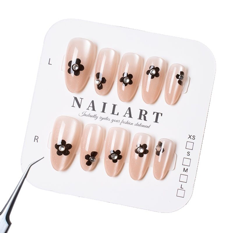 Floral Art Press-On Nails Stornfield