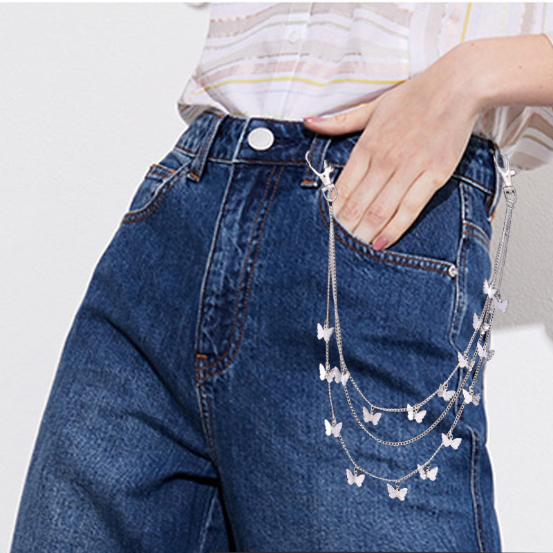 Multi-Layered Butterfly Chain Accessory Stornfield