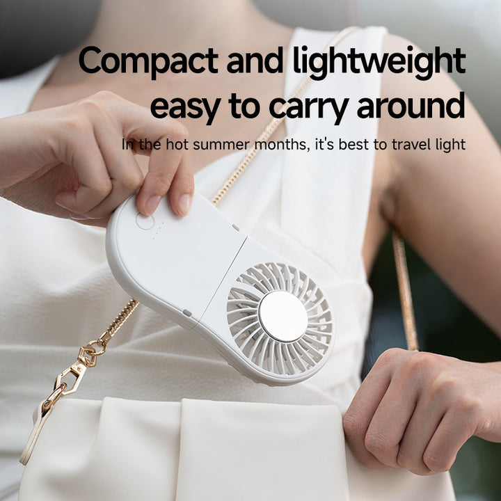 Unisex Versatile Battery-Operated Mini Handheld Fan Stornfield