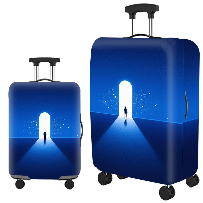 Tropical Leaf Print Hard Shell Luggage Stornfield