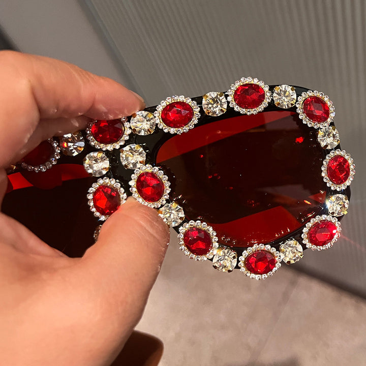 Ladies Glamorous Sunglasses with Sparkling Crystal Frame Stornfield
