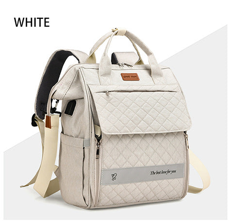 Quilted Multi-Purpose Backpack Stornfield