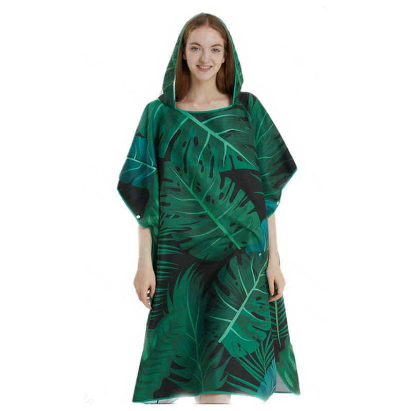 Women colorful bath tunnel with hood Stornfield