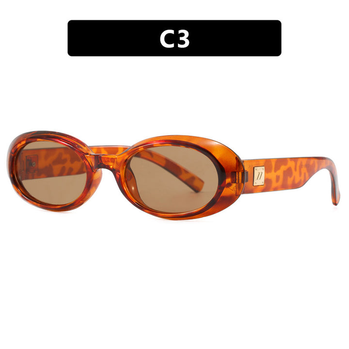 Ladies exclusive sunglasses in elegant oval design Stornfield
