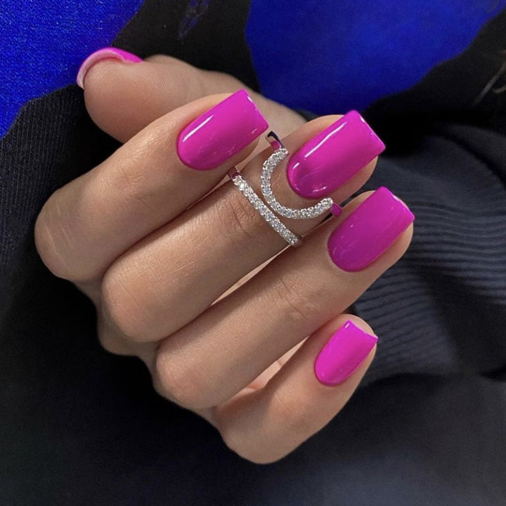 Glossy Gel Nail Extensions Stornfield