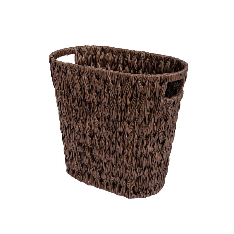 Woven Storage Basket with Handles Stornfield
