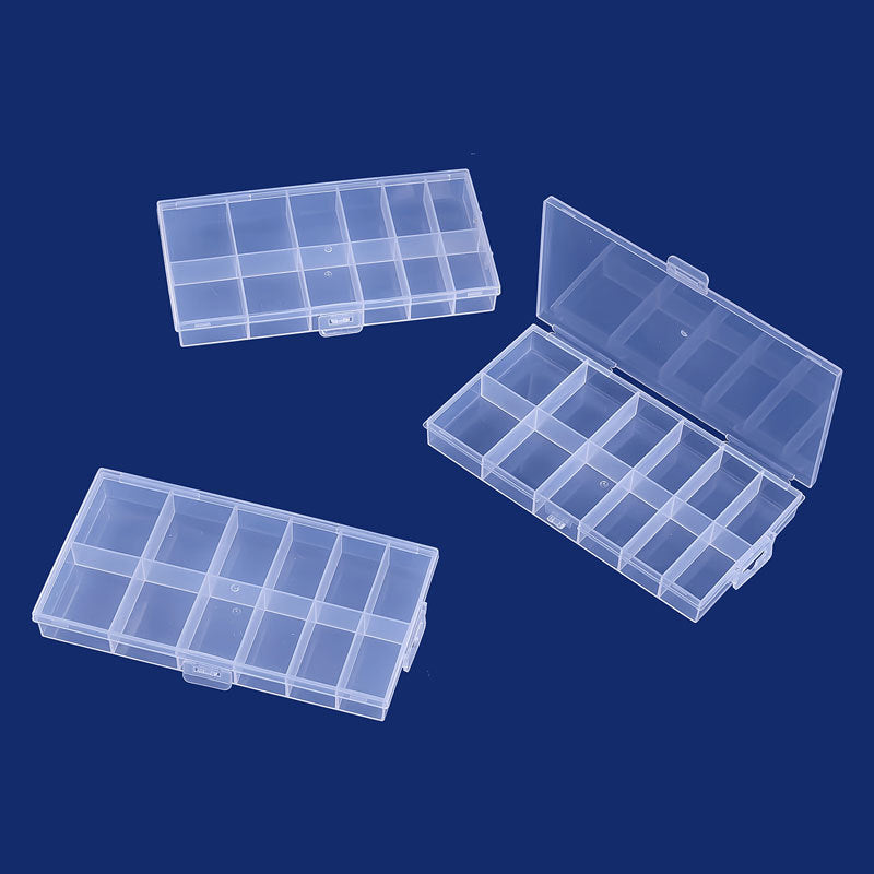 Clear Compartmentalized Storage Organizer Stornfield