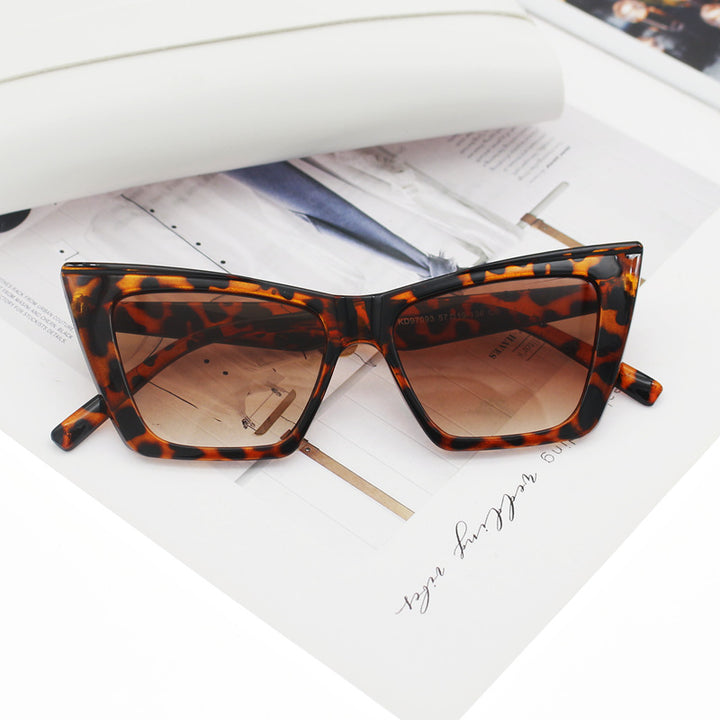 Women's Cat Eye Sunglasses with Transparent Frame and UV Protection Stornfield