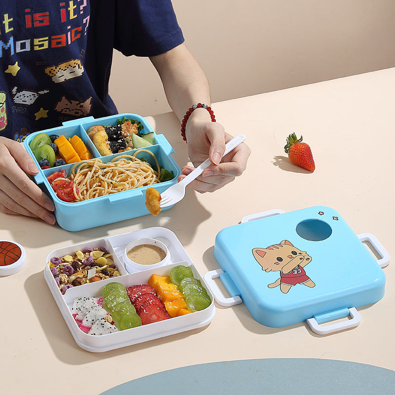 Fun-Themed Portable Lunch Box