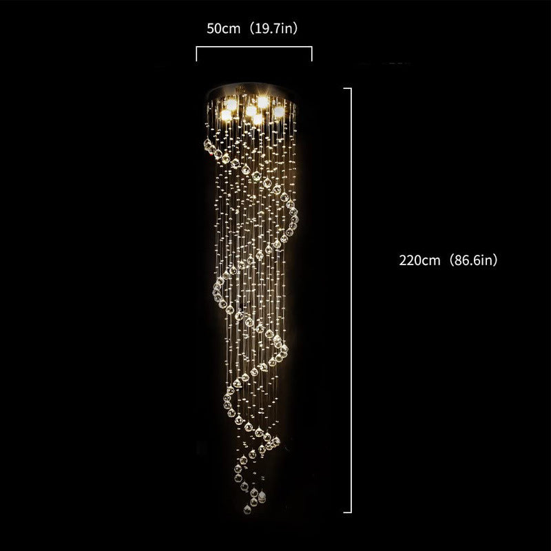 Cascade Crystal Chandelier