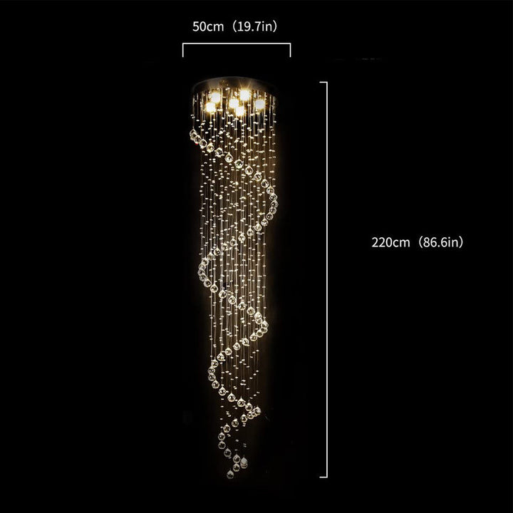 Cascade Crystal Chandelier