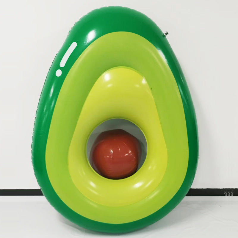 Women inflatable avocado swimming lounger Stornfield