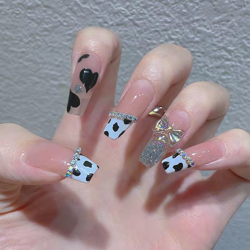Decorative Floral Press-On Nail Art Set Stornfield
