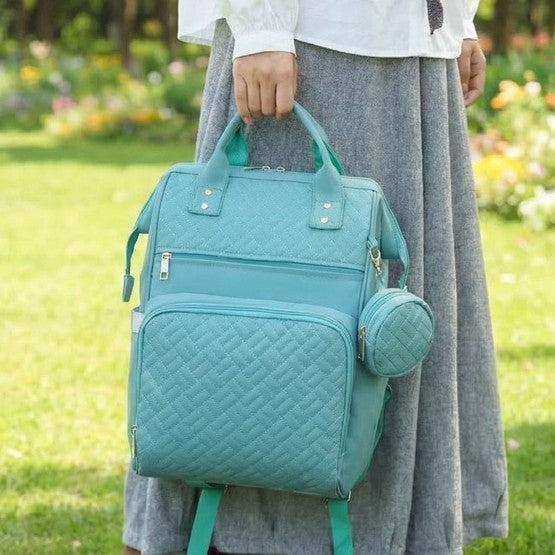 Quilted Multi-Functional Backpack Stornfield