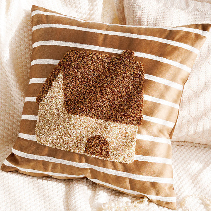 Ladies Structured Pillowcase with Elegant Striped Design Stornfield