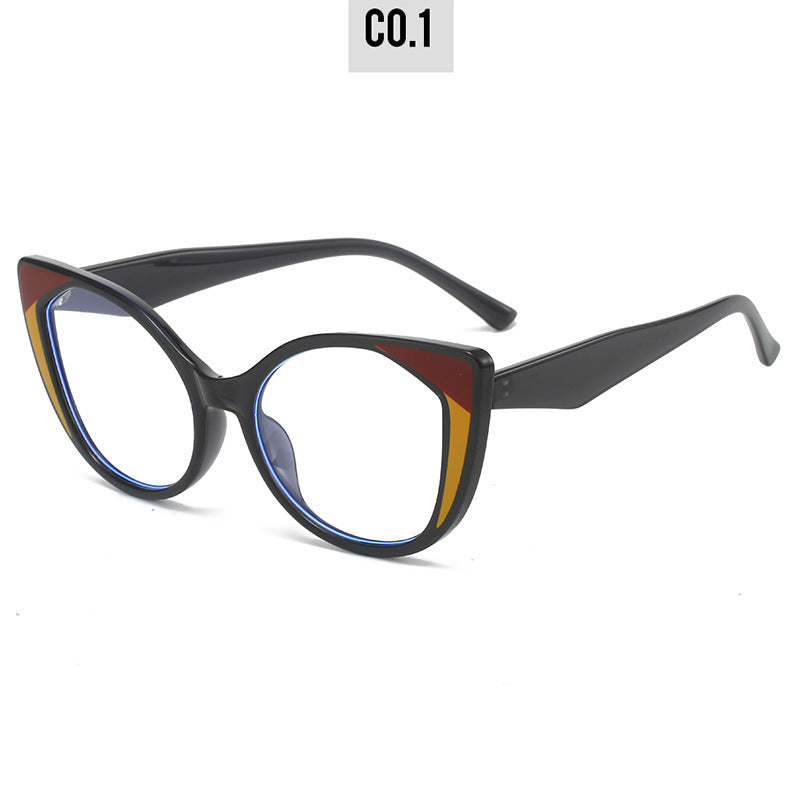 Women's Cat-Eye Glasses with Floral Design and Adjustable Nose Bridge Stornfield