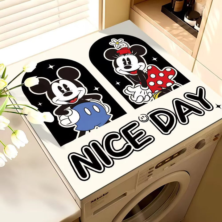Cartoon Character-Themed Decorative Table Mat for Home