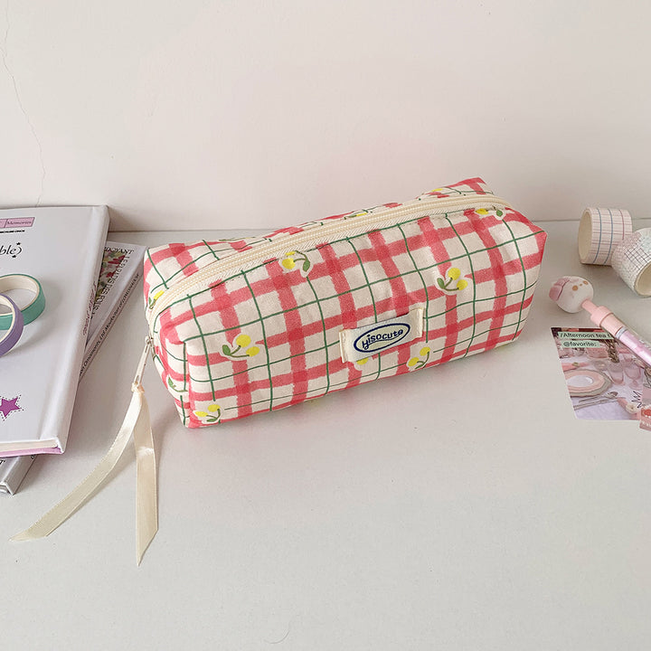 Fashionable Plaid Pencil Case Stornfield