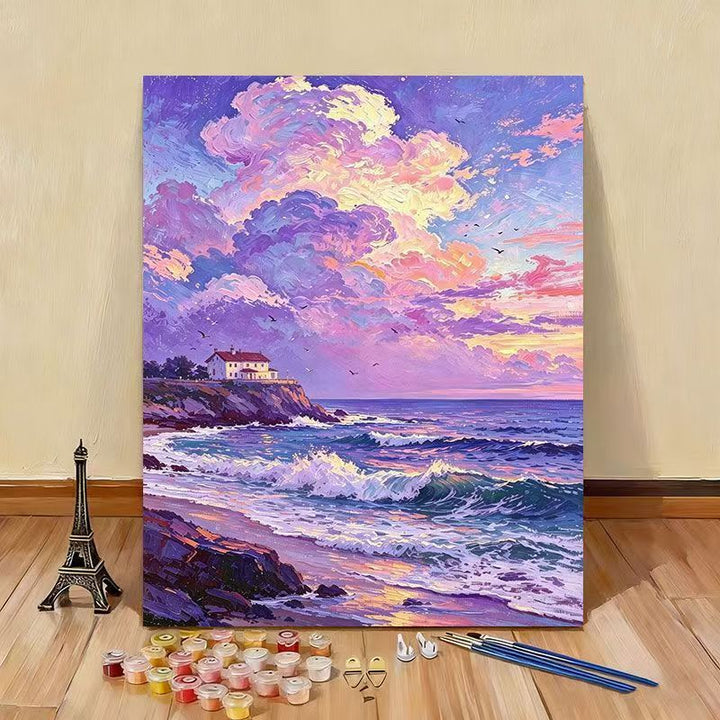 DIY Ocean Wave Landscape Painting Kit Stornfield