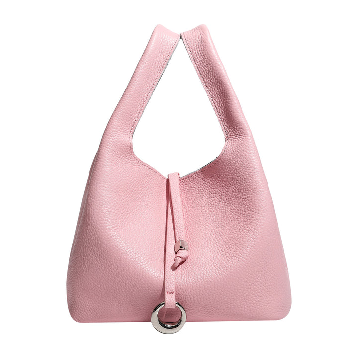 Textured Leather Sling Bag