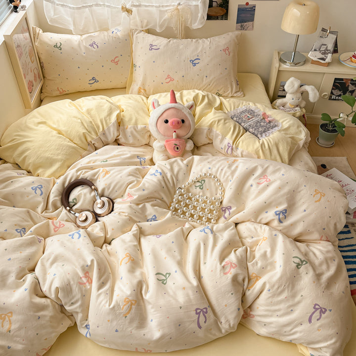 Floral Patterned Comforter Set